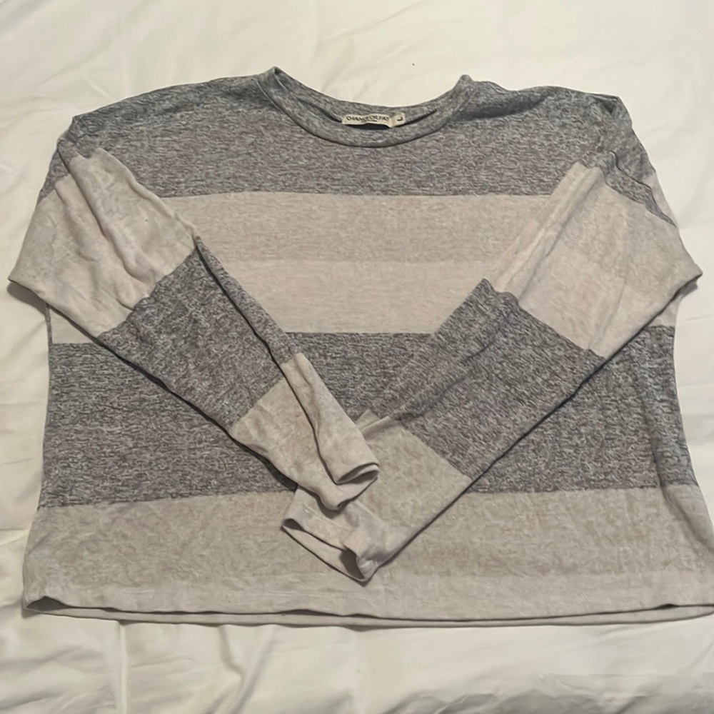 Women’s L Knit Cropped Tee